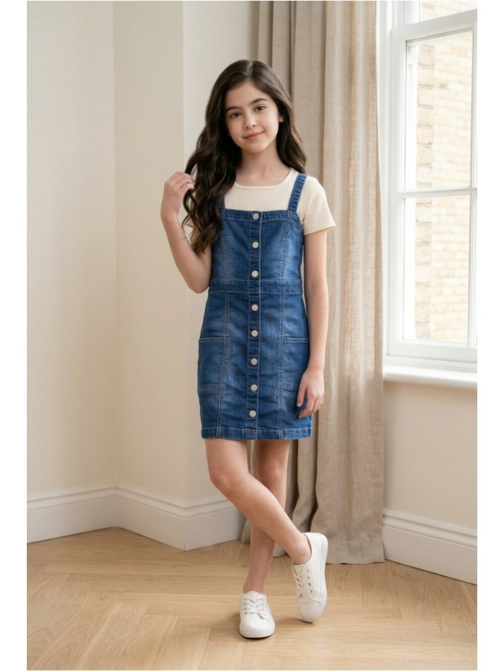 P.S. From Aeropostale Girls Denim Dress